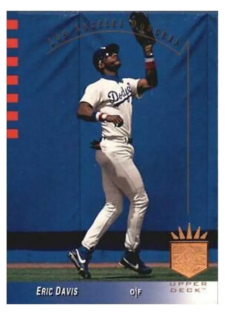 1993 SP Eric Davis #92 card