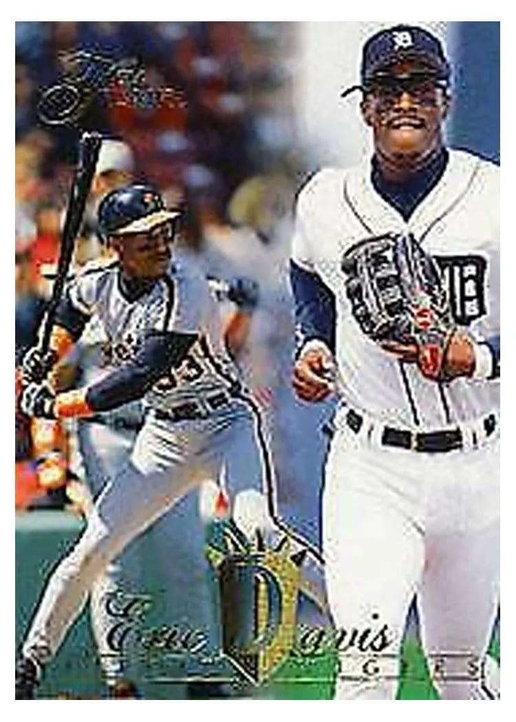 1994 Flair Eric Davis #46 card