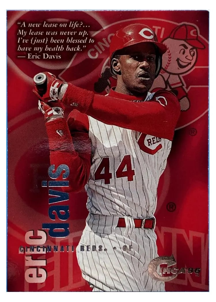 1996 Circa Eric Davis #115 card