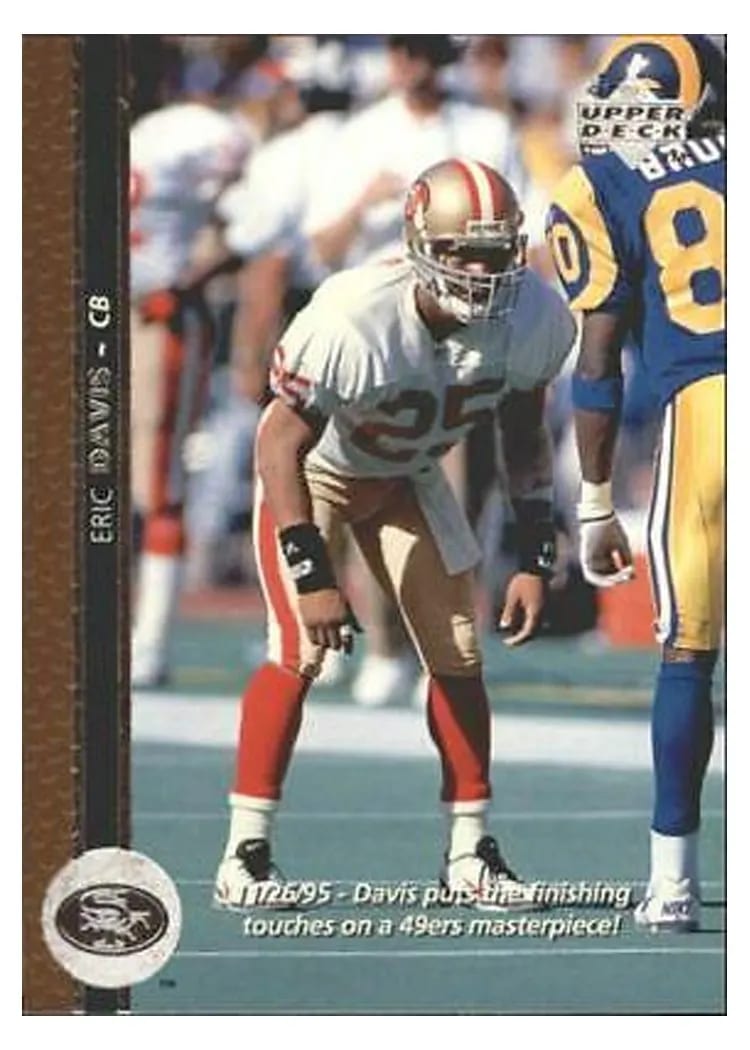 1996 Upper Deck Eric Davis #42 card