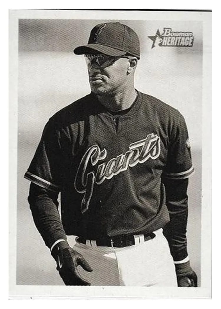 2001 Bowman Heritage Eric Davis #27 card