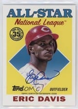 2023 Topps Update 1988 Topps Baseball All-Stars Autographs Eric Davis #88ASA-ED card