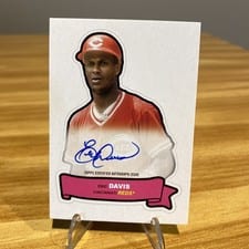 2024 Topps Archives 1968 Topps Action All-Stars Autographs Eric Davis #68AA-ED card