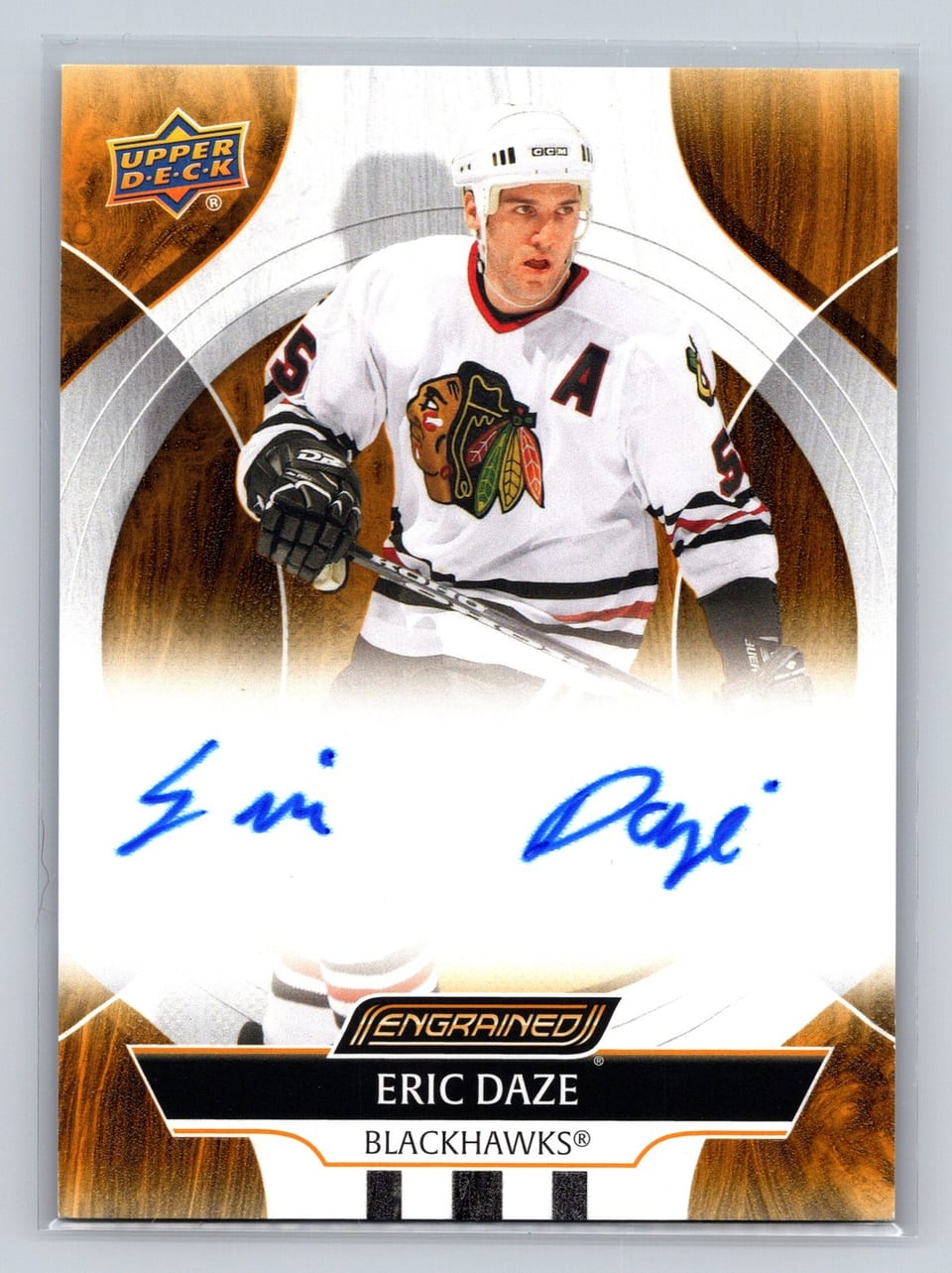 2024-25 Upper Deck Engrained Icons Autos Eric Daze #CA-ED card