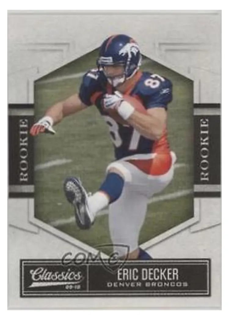 2010 Panini Classics Eric Decker #140 card