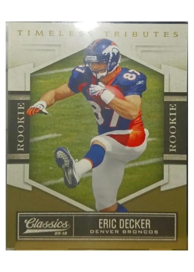 2010 Panini Classics Eric Decker #140 card
