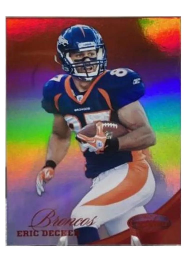 2012 Panini Certified Eric Decker #54 card