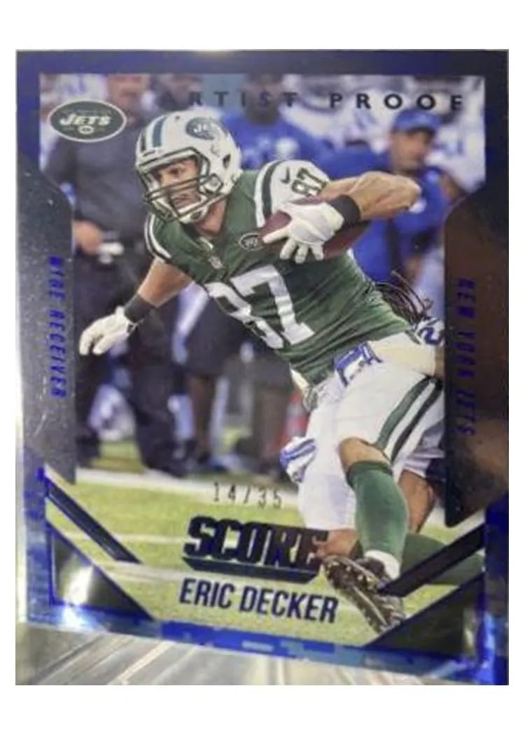 2015 Panini Score Eric Decker #18 card