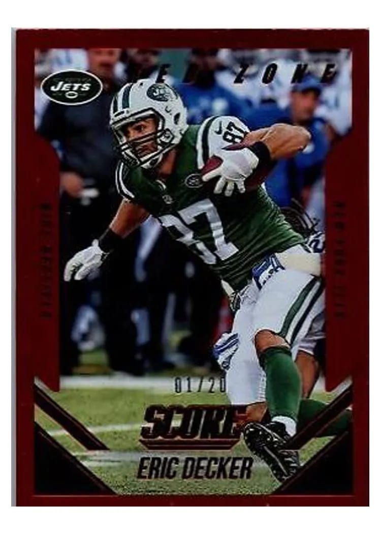 2015 Panini Score Eric Decker #18 card