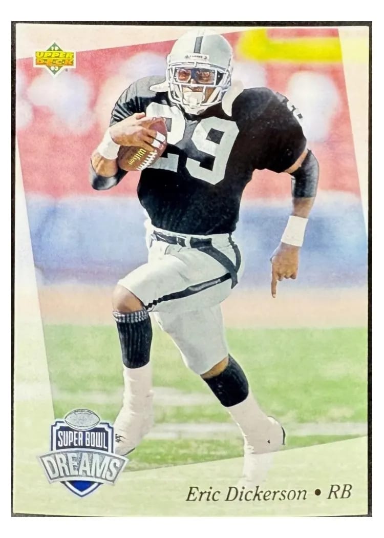 1993 Upper Deck NFL Experience Eric Dickerson Gold #33 card