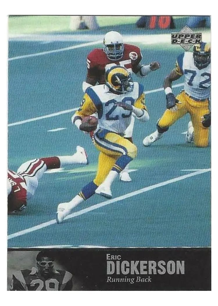 1997 Upper Deck Legends Eric Dickerson #99 card