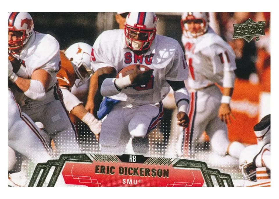 2014 Upper Deck Eric Dickerson #7 card