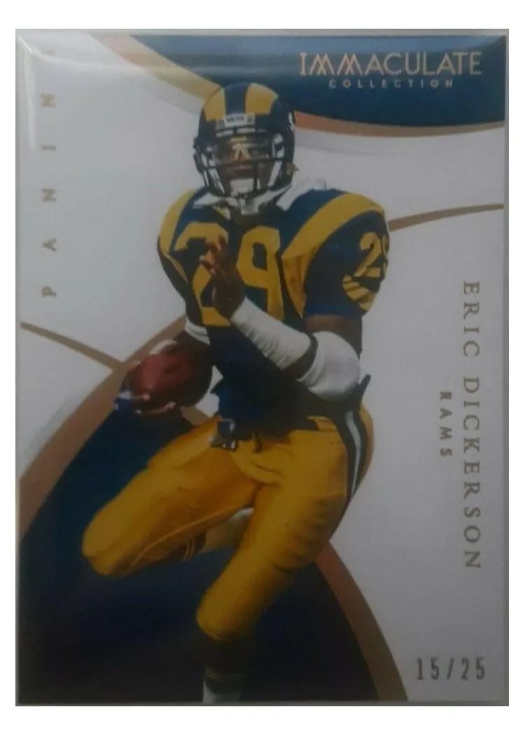 2015 Panini Immaculate Eric Dickerson #3 card