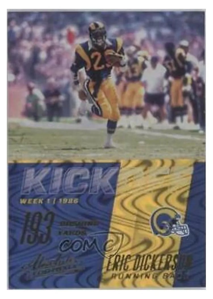 2017 Panini Absolute Kickoff Eric Dickerson #11 card