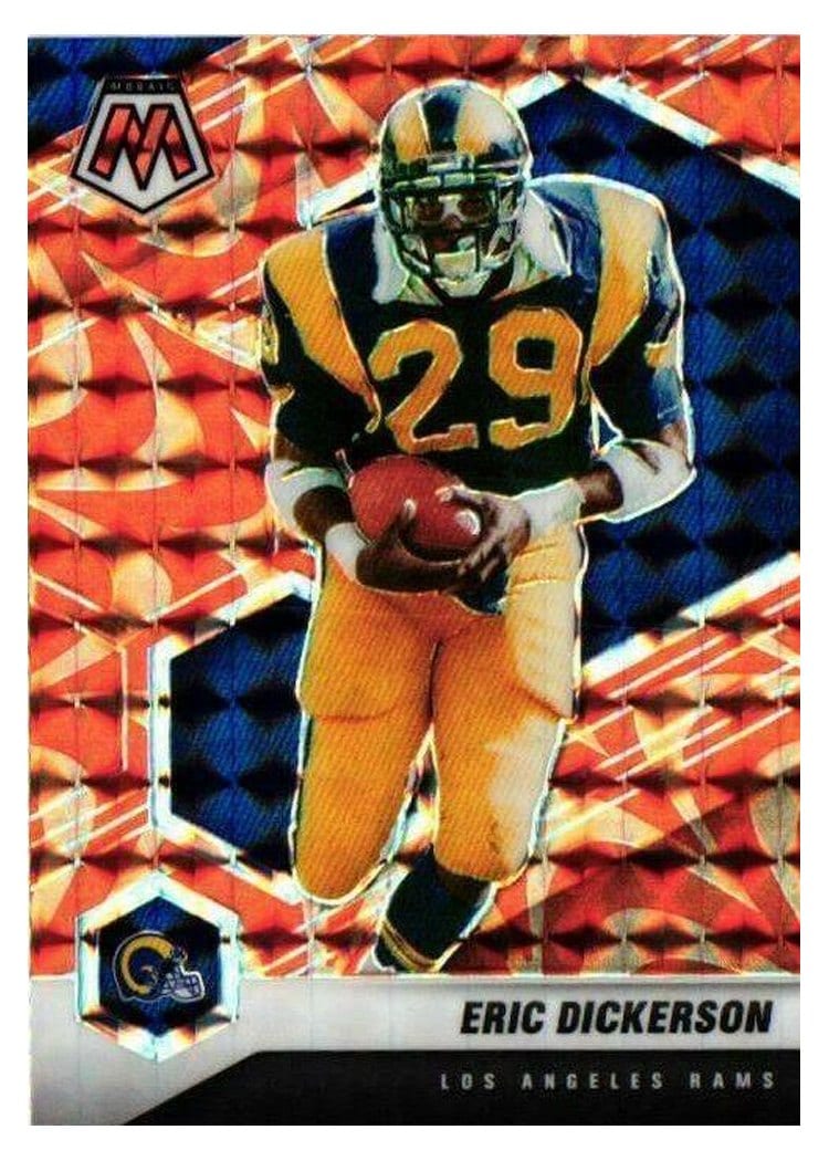 2021 Panini Mosaic Base Set Eric Dickerson #117 card