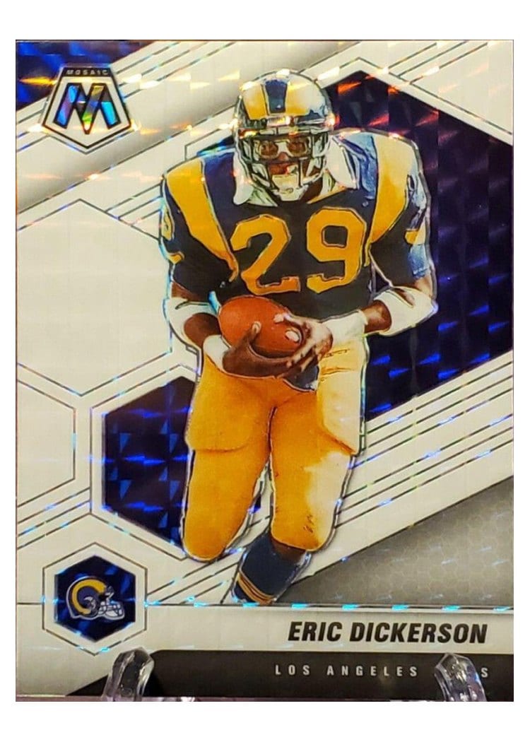2021 Panini Mosaic Base Set Eric Dickerson #117 card