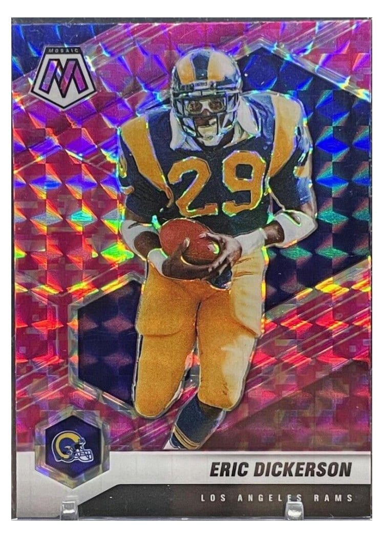 2021 Panini Mosaic Base Set Eric Dickerson #117 card