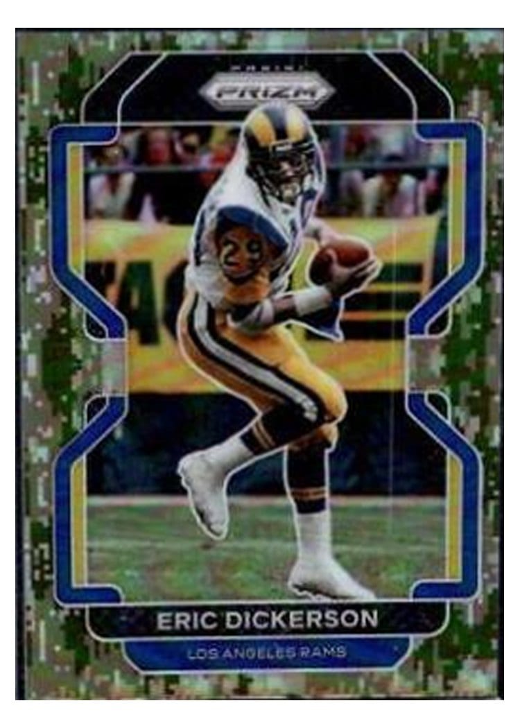 2021 Panini Prizm Base Set Eric Dickerson #72 card
