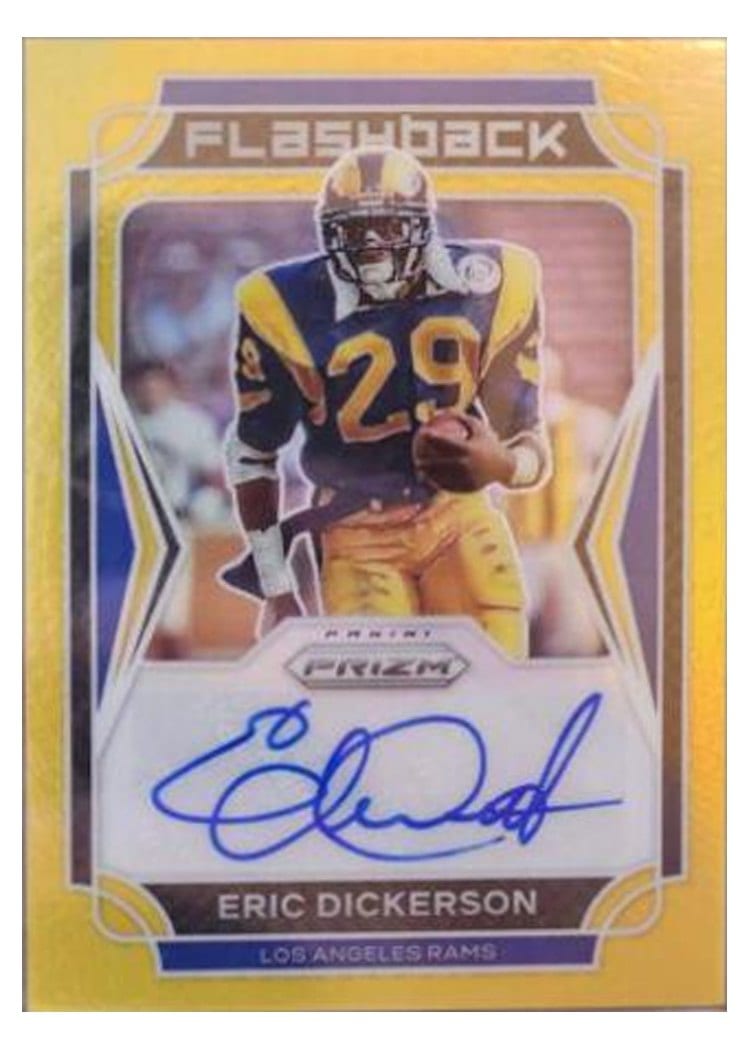 2021 Panini Prizm Base Set Eric Dickerson #72 card