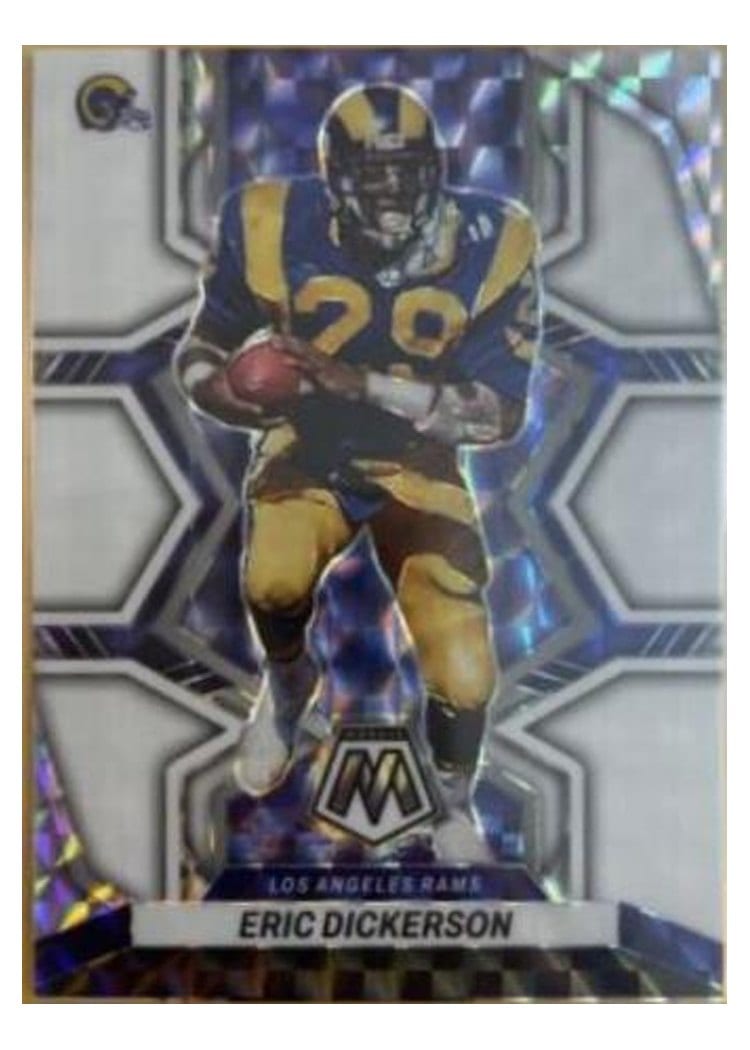 2022 Panini Mosaic Base Set Eric Dickerson #114 card