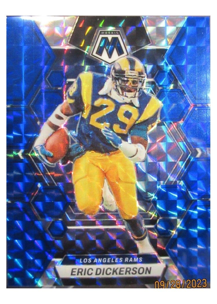 2023 Panini Mosaic Base Set Eric Dickerson #140 card