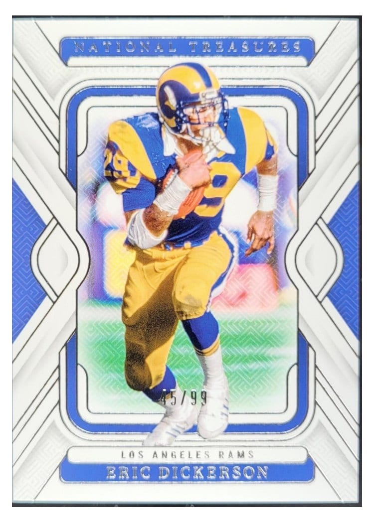 2024 Panini National Treasures Base Set Eric Dickerson #60 card