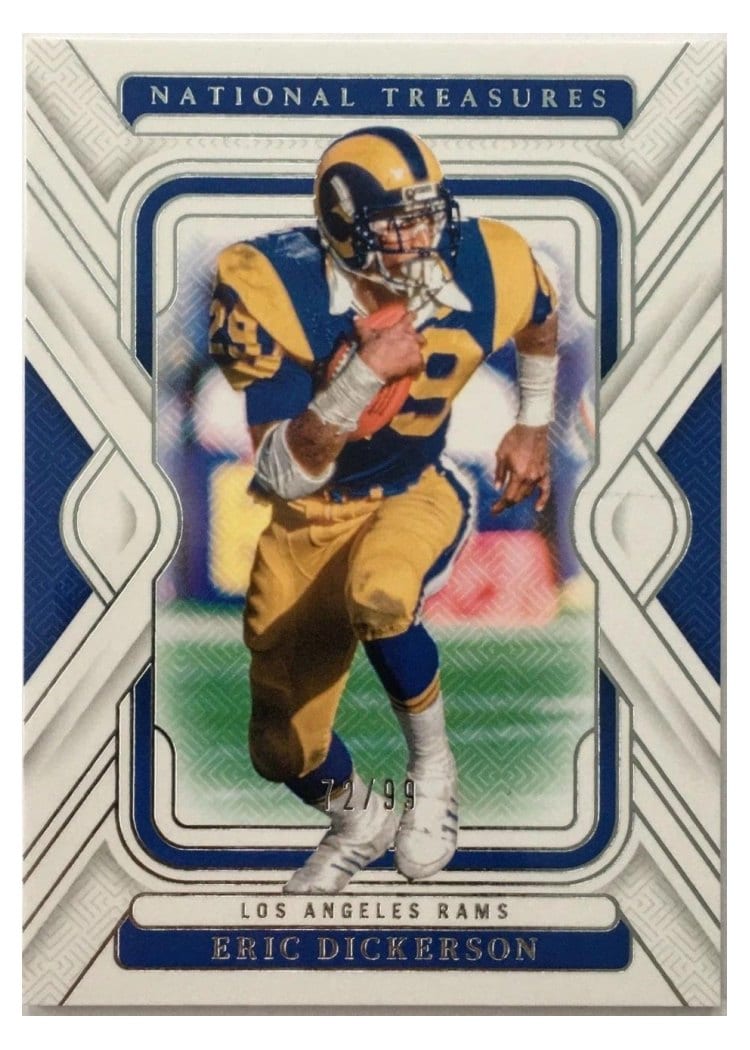 2024 Panini National Treasures Base Set Eric Dickerson #60 card
