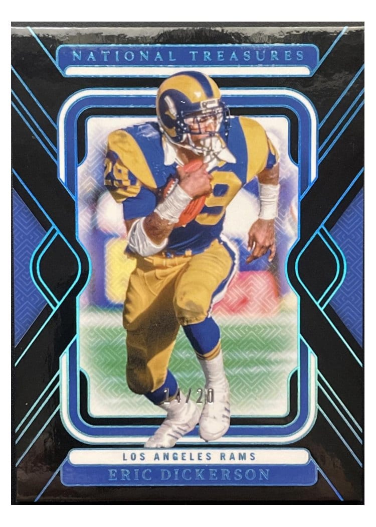 2024 Panini National Treasures Base Set Eric Dickerson #60 card
