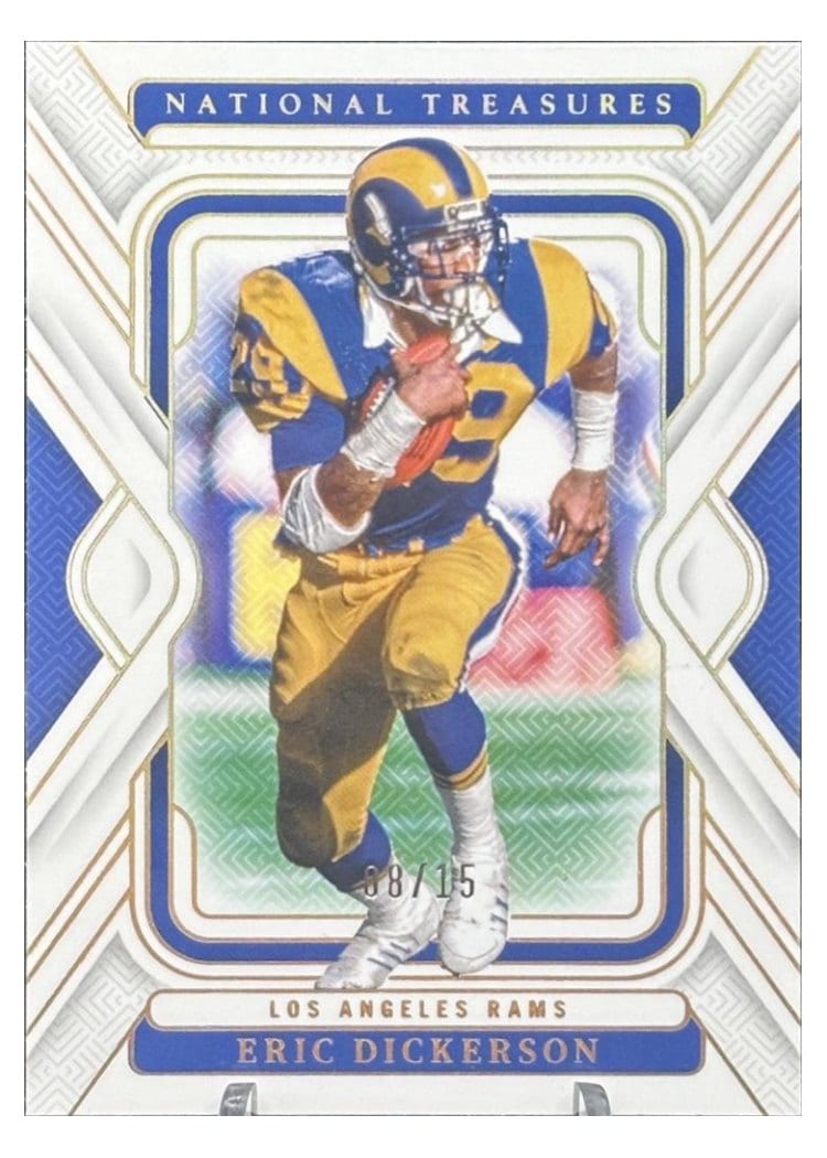 2024 Panini National Treasures Base Set Eric Dickerson #60 card