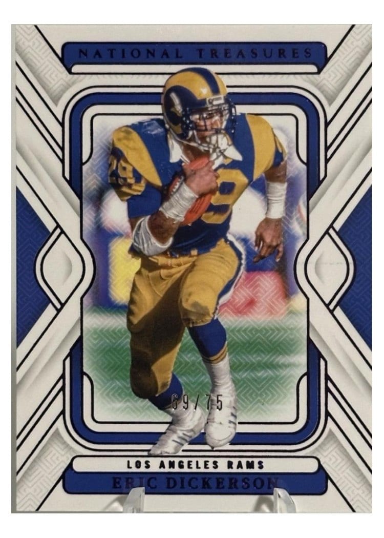 2024 Panini National Treasures Base Set Eric Dickerson #60 card
