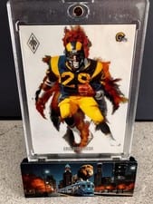 2024 Panini Phoenix Color Blast Eric Dickerson #CB-EDN