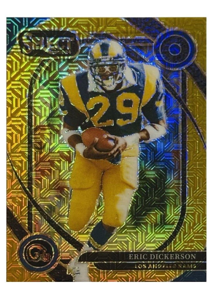 2024 Panini Select Base Set Eric Dickerson Gold Prizm #255 card