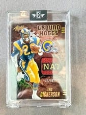 2025 Panini Absolute Ground Hoggs Materials Eric Dickerson #GHM-EDI card