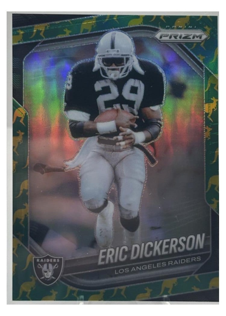2025 Panini Prizm Base Set Eric Dickerson Kangaroo #83 card