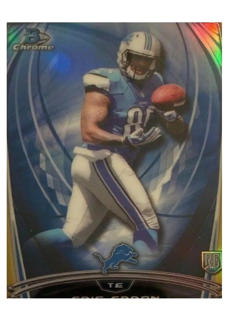 2014 Bowman Chrome Eric Ebron #153 card