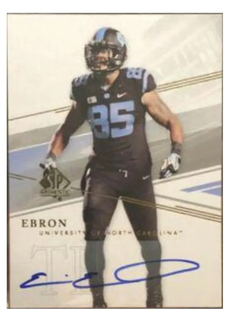2014 SP Authentic Eric Ebron #4 card