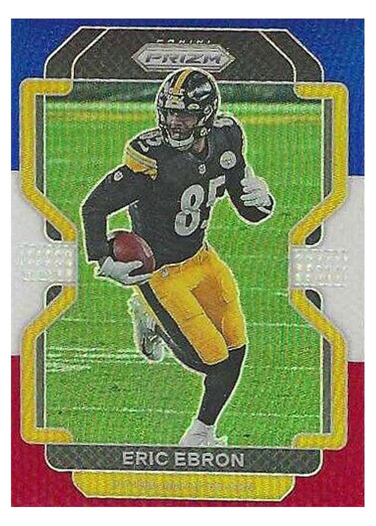 2021 Panini Prizm Base Set Eric Ebron Blue Prizm #252