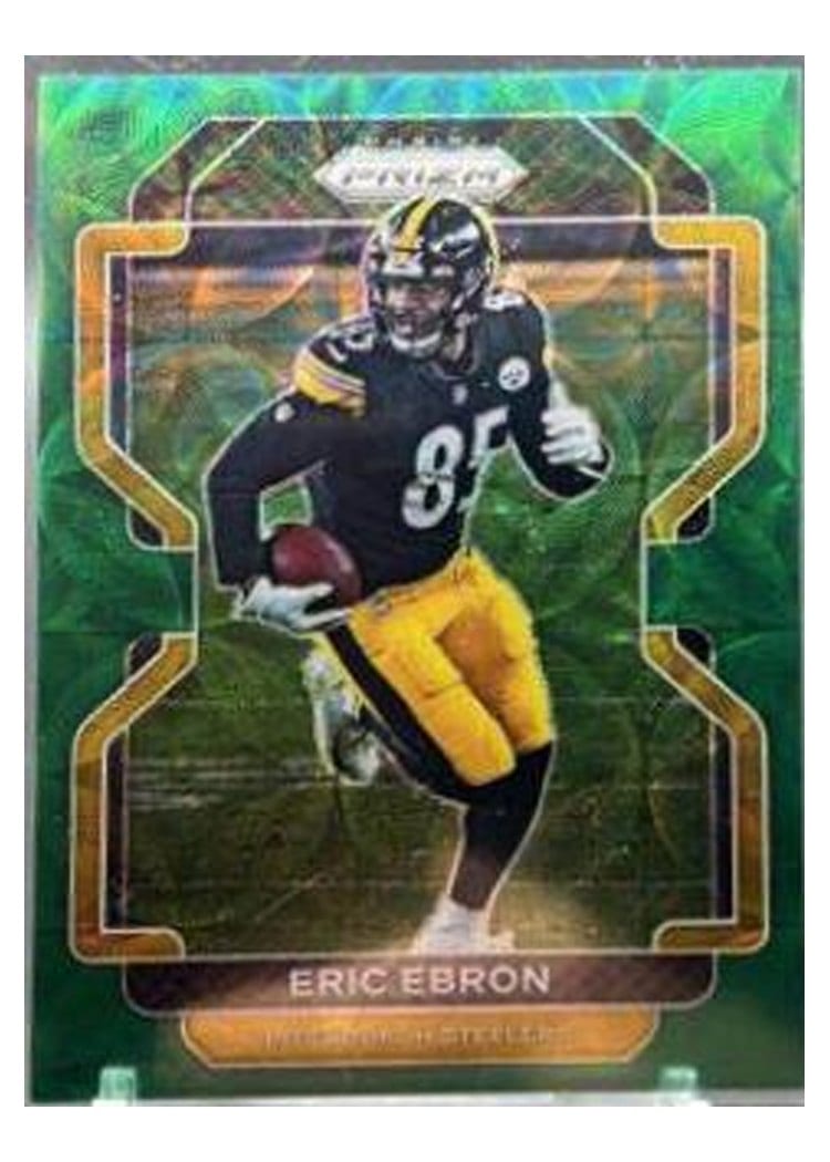 2021 Panini Prizm Base Set Eric Ebron Green Scope Prizm #252 card