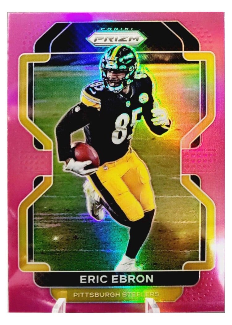 2021 Panini Prizm Base Set Eric Ebron Pink Prizm #252 card