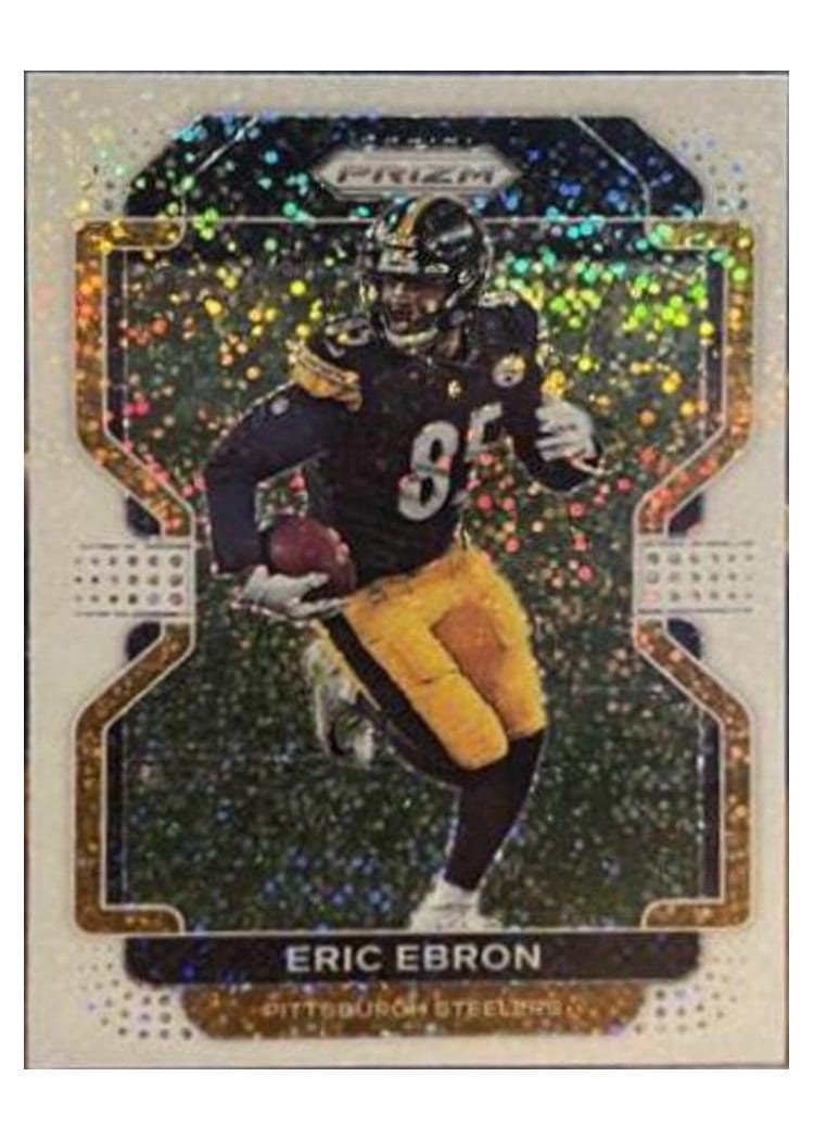 2021 Panini Prizm Base Set Eric Ebron White Sparkle Prizm #252