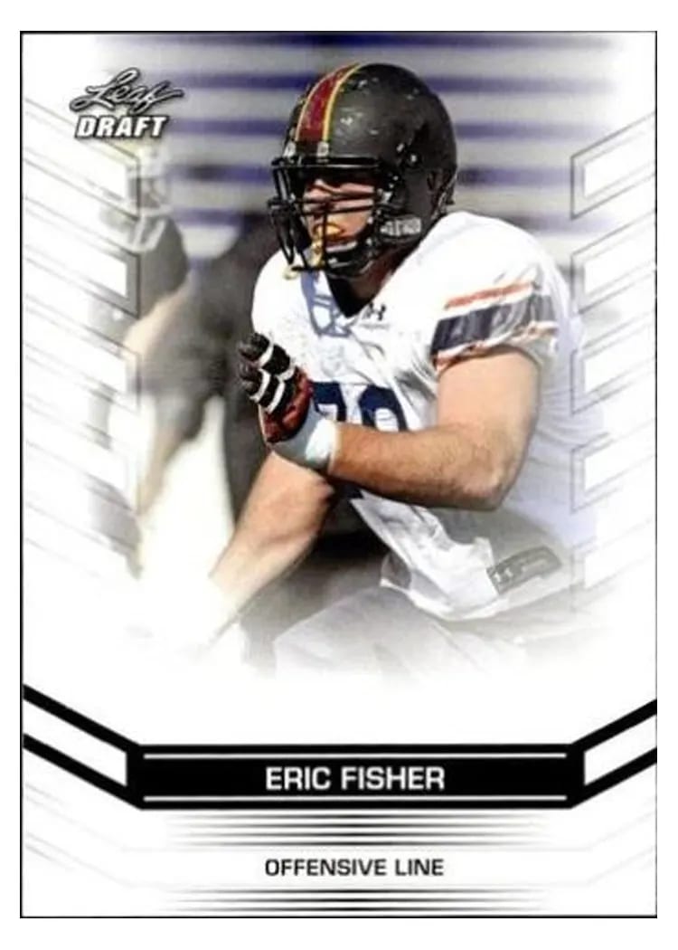 2013 Leaf Draft Eric Fisher #88 card