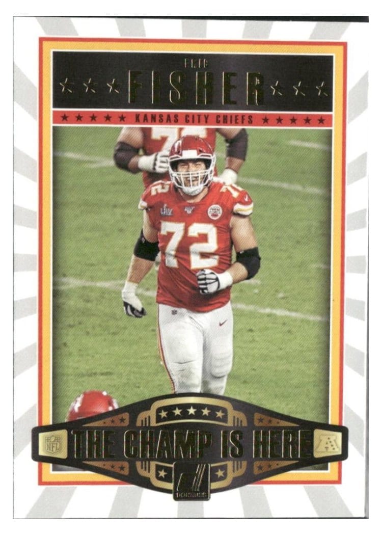 2020 Donruss The Champ is Here Eric Fisher #CH-EF card