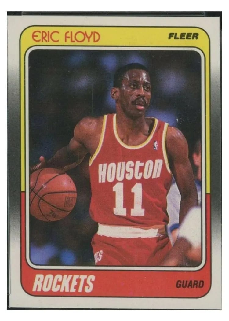 1988 Fleer Eric Floyd #51 card