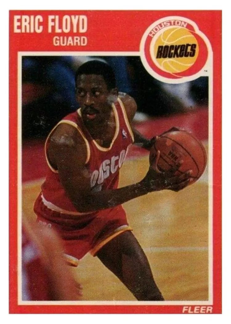 1989 Fleer Eric Floyd #59 card
