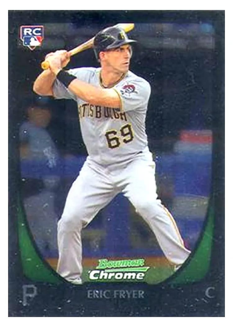 2011 Bowman Chrome Draft Eric Fryer #36 card