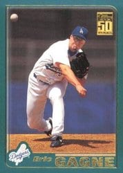2001 Topps Base Set Eric Gagne #447 card
