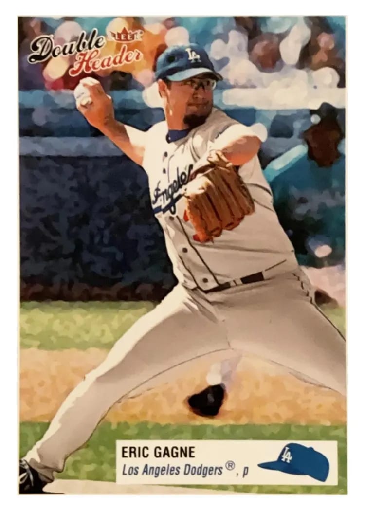2003 Fleer Double Header Eric Gagne #39 card