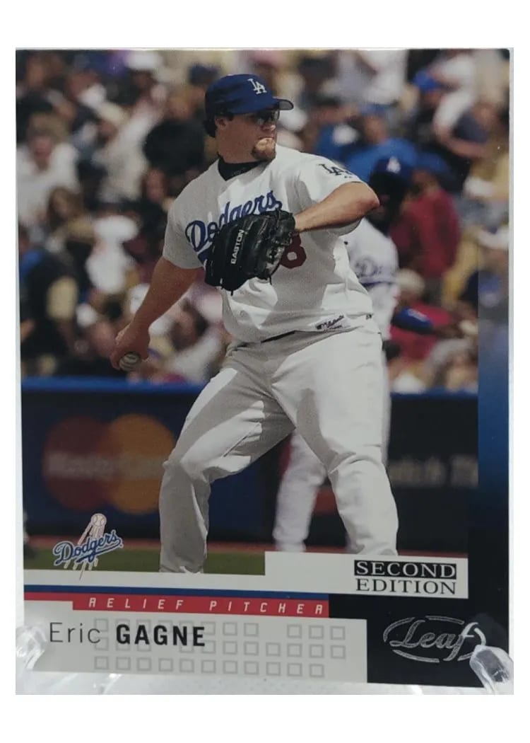 2003 Leaf Eric Gagne #143 card