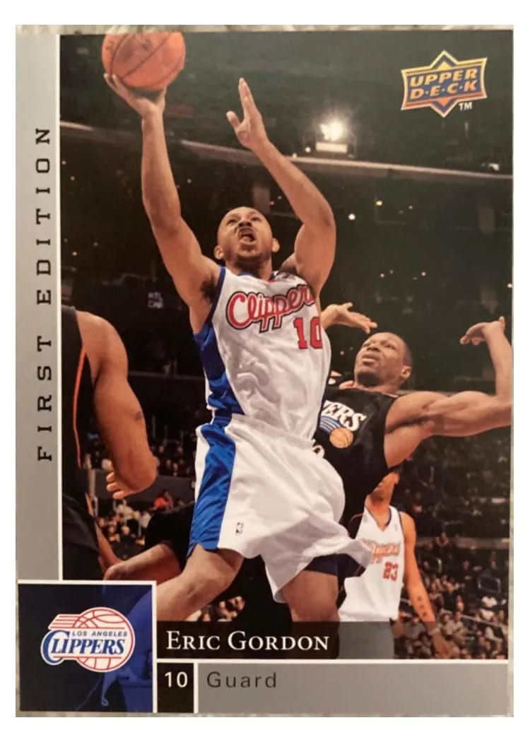 2009 Upper Deck First Edition Eric Gordon #64 card