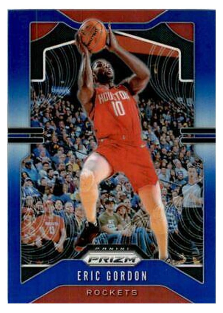 2019-20 Panini Prizm Base Set Eric Gordon Blue Prizm #109 card